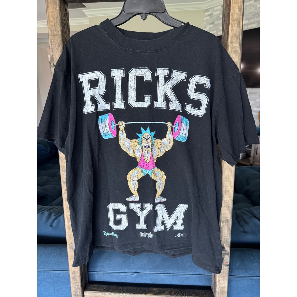 Civil Regime Rick and Morty Black Graphic T-shirt (2024) only 500 made & SOLDOUT